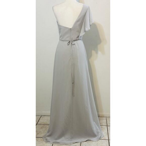 NWT Marchesa Notte Size 12 Bridesmaid Cosenza Gown Dress Chiffon Formal Wedding - Picture 5 of 16